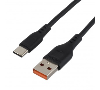 USB кабель шт.USB (A) - шт.Type-C 2м, 2,1A, чёрный GP01T-2M "GoPower"#2042769