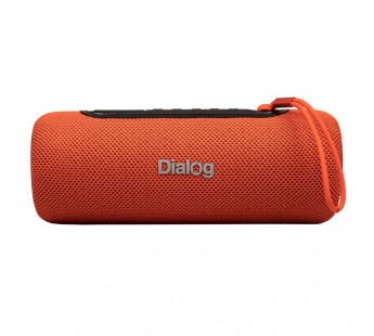 Портативная акустика Dialog Progressive AP-11 RED - акустическая колонка-труба, 1.0, 12W RMS, Bluetooth, FM+USB reader, LED#1852463