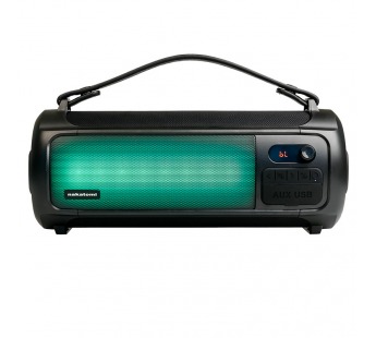 Портативная акустика Nakatomi FS-30 BLACK 1.0, 18W RMS,  Bluetooth, FM+USB reader, LED#1852413