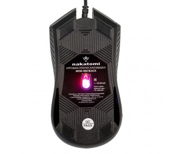 Мышь оптическая Nakatomi MOG-05U Gaming mouse BLACK - игровая, USB, черная#1859149