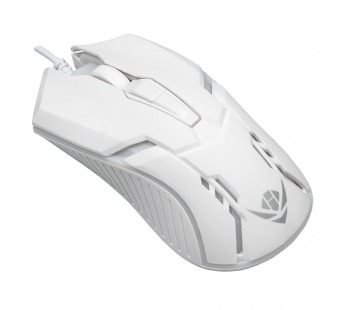 Мышь оптическая Nakatomi MOG-05U Gaming mouse WHITE - игровая, 4 кнопки + ролик, USB#1859122