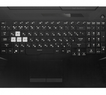 Топ-панель Asus TUF Gaming A17 FA706IU черная с RGB-подсветкой#1850283