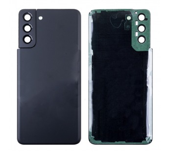 Задняя крышка для Samsung Galaxy S21+ (G996B) Черный - Премиум#1854138