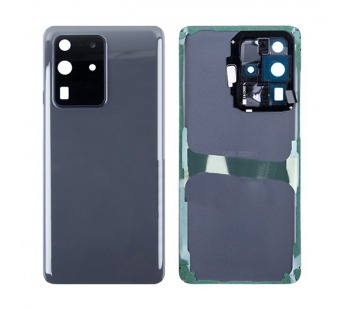 Задняя крышка для Samsung Galaxy S20 Ultra (G988B) Серый - Премиум#2070677