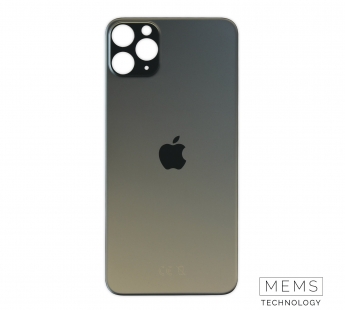 Задняя крышка для iPhone 11 Pro Max (A2218) Темно-зеленый (стекло, широкий вырез под камеру, логотип)#2150746
