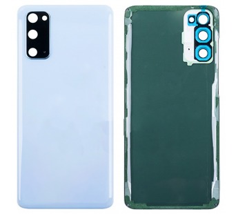 Задняя крышка для Samsung Galaxy S20 (G980F) Голубой - Премиум#2137603