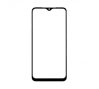 Стекло для переклейки Xiaomi Poco M3/Redmi 9T (M2010J19CG/M2010J19SY) в сборе с OCA пленкой Черный - OR (Mitsubishi)#1871270