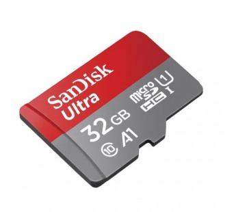 Карта памяти MicroSD 32GB SanDisk Class 10 Ultra UHS-I  A1 (120 Mb/s) без адаптера#1929537