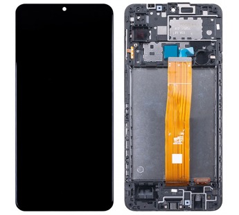 Дисплей для Samsung A125F (A12) модуль Черный - OR Ref. (SP)#1899706
