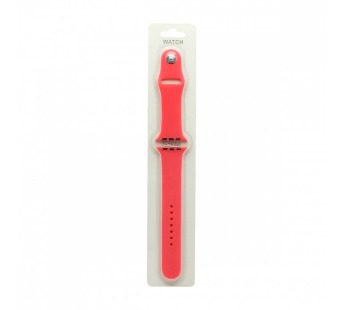 Силиконовый ремешок для часов Sport Band Apple Watch 42/44/45/49  mm розовый (029) S#1856950