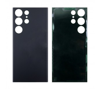 Задняя крышка для Samsung Galaxy S23 Ultra (S918B) Черный - Премиум#1870863