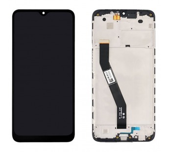 Дисплей для Xiaomi Redmi 8/Redmi 8A в рамке + тачскрин (черный) 100%#1974964