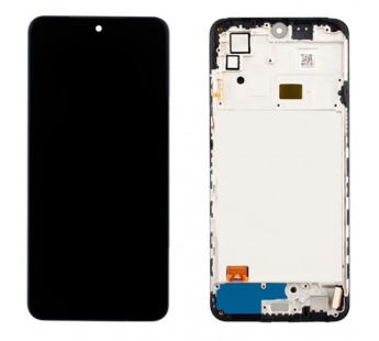 Дисплей для Xiaomi Redmi Note 10/10S в рамке + тачскрин (черный) 100%#2069304