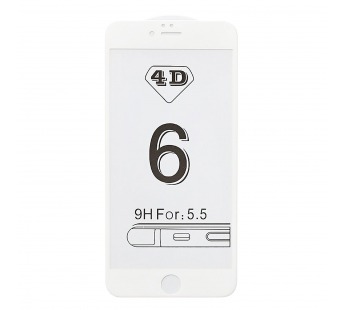 Защитное стекло Full Screen Activ 3D для "Apple iPhone 6 Plus/iPhone 6S Plus" (white)(69554)#1854978