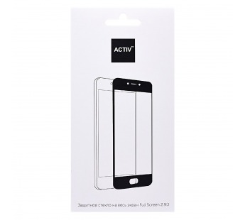 Защитное стекло Full Screen Activ Clean Line 3D для "Samsung SM-A908 Galaxy A90" (black)(101442)#1854996