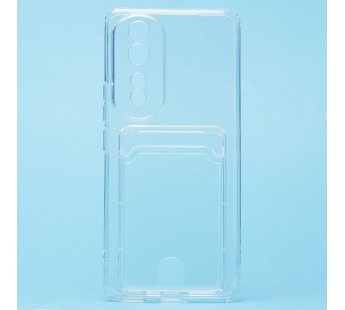 Чехол-накладка - SC276 с картхолдером для "Huawei Honor 80 Pro" (transparent) (214208)#1855979