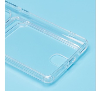 Чехол-накладка - SC276 с картхолдером для "Huawei Honor 80 Pro" (transparent) (214208)#2093476