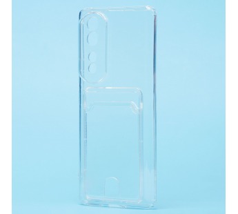 Чехол-накладка - SC276 с картхолдером для "Huawei Honor 80 Pro" (transparent) (214208)#2093478