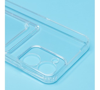 Чехол-накладка - SC276 с картхолдером для "OPPO realme C33" (transparent) (214217)#2096968