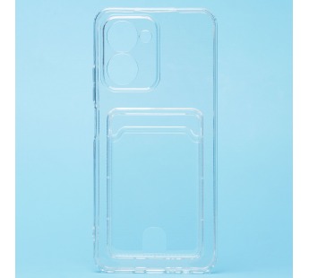 Чехол-накладка - SC276 с картхолдером для "OPPO realme C33" (transparent) (214217)#1855958