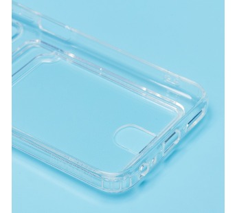 Чехол-накладка - SC276 с картхолдером для "Tecno Pop 6 Pro" (transparent) (214221)#2091744