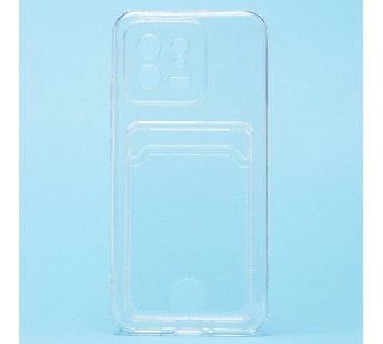 Чехол-накладка - SC276 с картхолдером для "Xiaomi 13" (transparent) (214198)#1855950