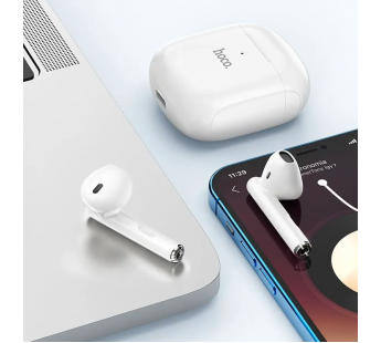 Беспроводные Bluetooth-наушники Hoco EW19 Plus TWS белые#1875484