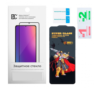 Защитное стекло "Премиум" для Tecno Pova 2/3 Черный#2089063