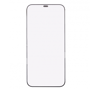 Защитное стекло с сеткой динамика для iPhone 12 Pro Max Черный#1857712