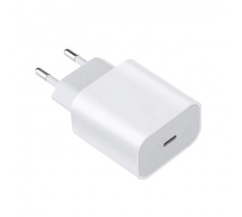 Сетевое зарядное устройство Type-C для iPhone (20W, PD) (тех.упак.) Белый#2139286