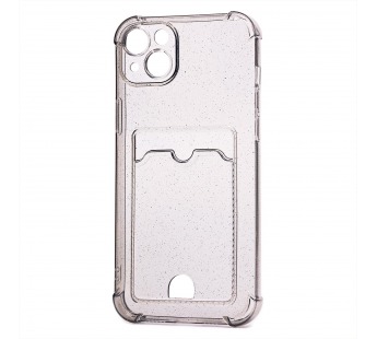 Чехол-накладка - SC300 с картхолдером для "Apple iPhone 14 Plus" (black) (214589)#2085265