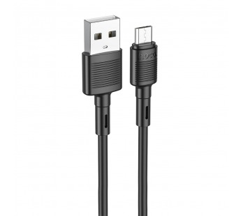 Кабель USB - Micro USB HOCO X83 "Victory" (2.4А, 100см) черный#2051136