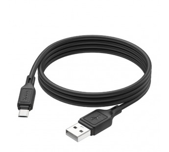 Кабель USB - Micro USB HOCO X90 "Cool silicone" (2.4А, 100см) черный#1858898