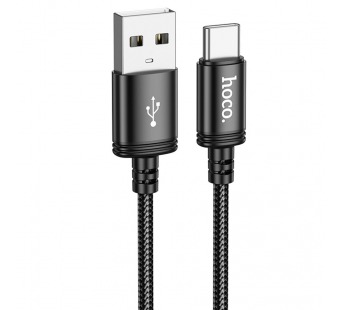 Кабель USB - Type-C HOCO X89 "Wind" (3А, 100см) черный#1983056