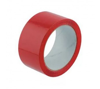 Клейкая лента 48мм*66м/45мкм, красная#2127230
