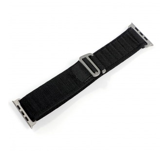 Ремешок - ApW27 Alpine Loop для "Apple Watch 38/40/41 mm" текстиль (black) (214295)#1860973