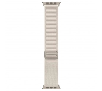 Ремешок - ApW27 Alpine Loop для "Apple Watch 38/40/41 mm" текстиль (white) (214293)#2004463