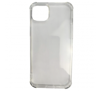 Чехол силиконовый iPhone 14 Plus противоударный прозрачный#2134068