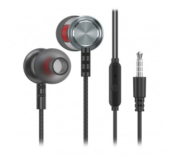 Проводные наушники внутриканальные Smart Buy SBH-026K Jack 3,5  (grey) (218026)#1860096