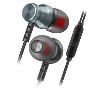 Проводные наушники внутриканальные Smart Buy SBH-026K Jack 3,5  (grey) (218026)#2025839