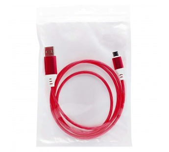 Кабель USB - micro USB - Luminous 100см 2A  (red) (124490)#1860413