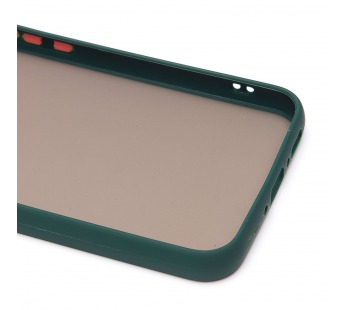 Чехол-накладка - PC041 для "Samsung SM-A346 Galaxy A34" (dark green/black) (215707)#2089966