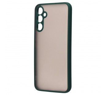 Чехол-накладка - PC041 для "Samsung SM-A346 Galaxy A34" (dark green/black) (215707)#2089969