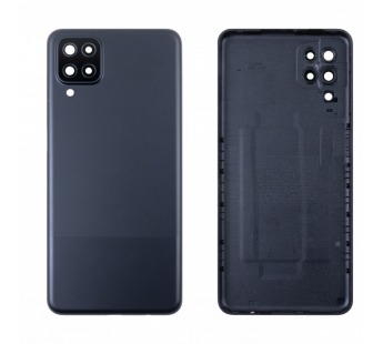 Задняя крышка для Samsung Galaxy A12/A12 Nacho (A125F/A127F) Черный - Премиум#2071947