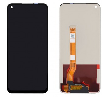 Дисплей для Realme 9i/Oppo A96 4G/Narzo 50 4G + тачскрин (черный) (100% LCD)#1961725