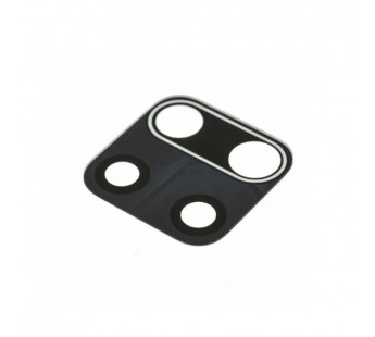 Стекло камеры для Xiaomi Redmi Note 9 Pro (M2003J6B2G) Черный#2139292