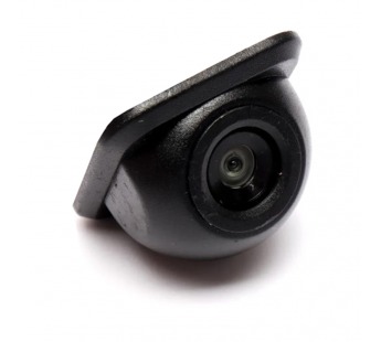 Камера заднего вида универсальная, с объективом ''рыбий глаз'', врезная,круглая#1900066