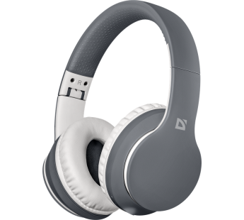 Bluetooth-наушники полноразмерные Defender FreeMotion B580 (grey) (218087)#1863940