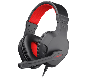 Компьютерная гарнитура Defender Сujo игровая (black/red) (218136)#1862719