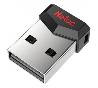 Флеш-накопитель USB 8GB Netac UM81 Ultra чёрный металл#1893155